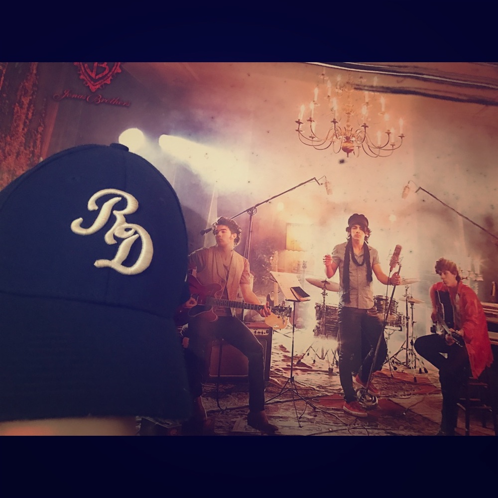 Rare Jonas brother road dogs baseball hat